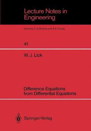 Difference Equations from Differential Equations