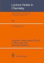 Aspects of Many-Body Effects in Molecules and Extended Systems