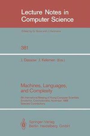 Machines, Languages, and Complexity