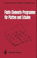 Finite Elemente Programme Für Platten Und Schalen