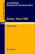 Groups - Korea 1988
