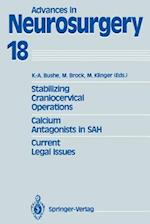 Stabilizing Craniocervical Operations Calcium Antagonists in SAH Current Legal Issues