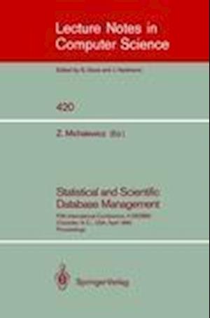 Statistical and Scientific Database Management
