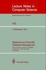 Statistical and Scientific Database Management