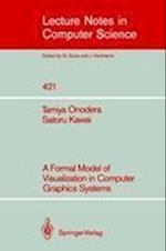 A Formal Model of Visualization in Computer Graphics Systems