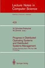 Progress in Distributed Operating Systems and Distributed Systems Management