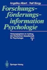 Forschungsförderungsinformation Psychologie