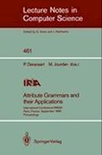 Attribute Grammars and their Applications