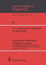 Engineering Optimization in Design Processes