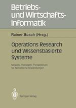 Operations Research und Wissenbasierte Systeme