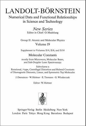 Rotational, l-type, Centrifugal Distortion and Related Constants of Diamagnetic Diatomic, Linear, and Symmetric Top Molecules / Rotations-, l-Aufspaltungs-, Zentrifugalaufweitungs- und verwandte Konstantendiamagnetischer zweiatomiger, linearer und symmetr