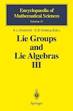 Lie Groups and Lie Algebras III
