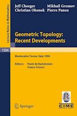 Geometric Topology: Recent Developments