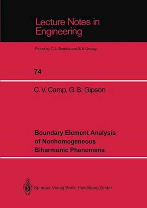 Boundary Element Analysis of Nonhomogeneous Biharmonic Phenomena