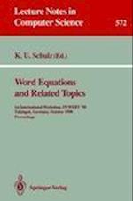 Word Equations and Related Topics