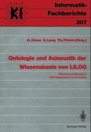 Ontologie und Axiomatik der Wissensbasis von LILOG