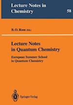 Lecture Notes in Quantum Chemistry