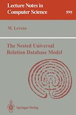 The Nested Universal Relation Database Model