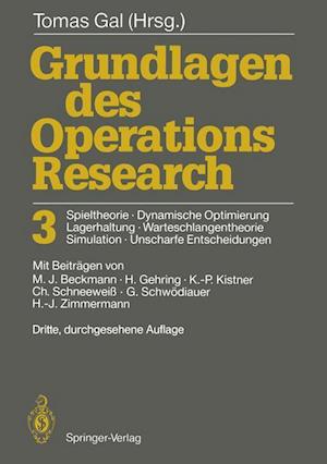 Grundlagen Des Operations Research 3