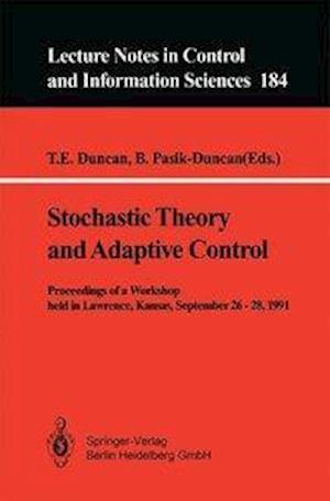 Stochastic Theory and Adaptive Control