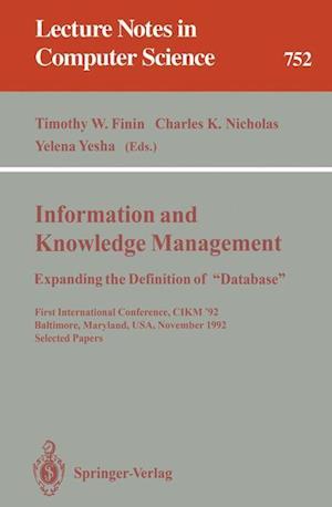 Information and Knowledge Management: Expanding the Definition of “Database”