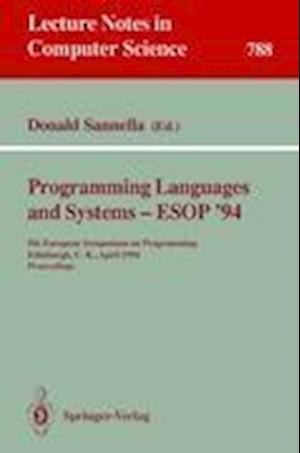 Programming Languages and Systems - ESOP '94