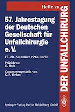 57. Jahrestagung der Deutschen Gesellschaft für Unfallchirurgie e.V.