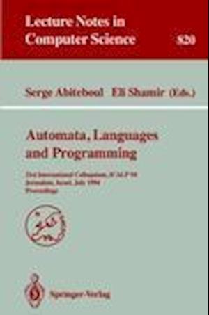 Automata, Languages, and Programming