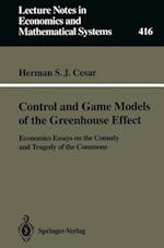 Control and Game Models of the Greenhouse Effect