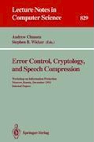 Error Control, Cryptology, and Speech Compression