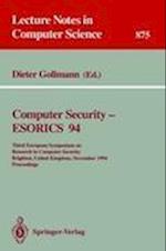 Computer Security - ESORICS 94