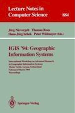 IGIS '94: Geographic Information Systems