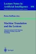 Machine Translation and the Lexicon