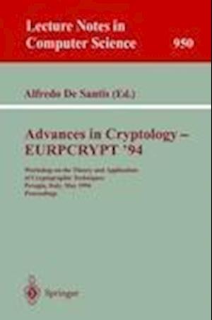 Advances in Cryptology – EUROCRYPT '94