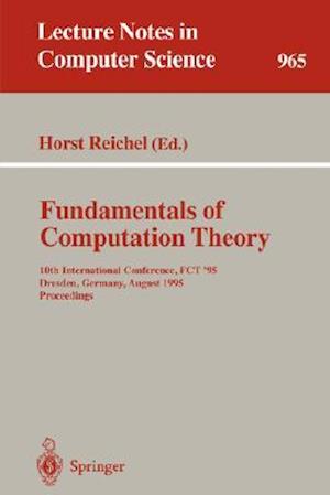 Fundamentals of Computation Theory