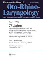 Verhandlungsbericht 1996 der Deutschen Gesellschaft für Hals-Nasen-Ohren-Heilkunde, Kopf- und Hals-Chirurgie
