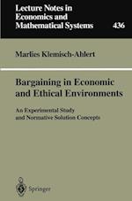 Bargaining in Economic and Ethical Environments