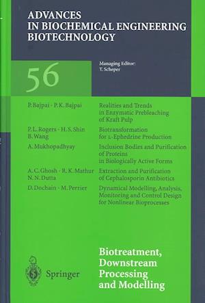 Biotreatment, Downstream Processing and Modelling