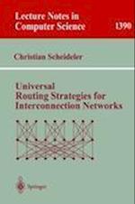Universal Routing Strategies for Interconnection Networks