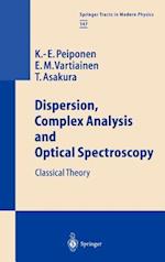 Dispersion, Complex Analysis and Optical Spectroscopy