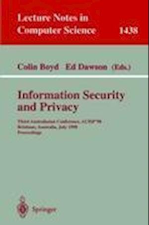 Information Security and Privacy