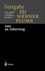 Festgabe Fa1/4r Werner Flume