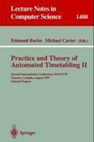 Practice and Theory of Automated Timetabling II