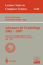 Advances in Cryptology 1981 - 1997