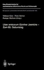 Liber amicorum Günther Jaenicke - Zum 85. Geburtstag