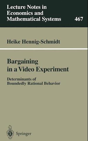 Bargaining in a Video Experiment