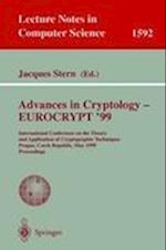 Advances in Cryptology – EUROCRYPT '99