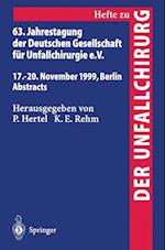63. Jahrestagung der Deutschen Gesellschaft für Unfallchirurgie