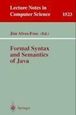 Formal Syntax and Semantics of Java