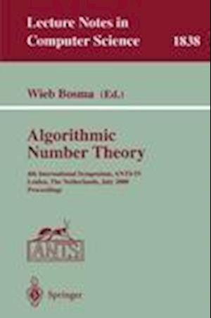 Algorithmic Number Theory